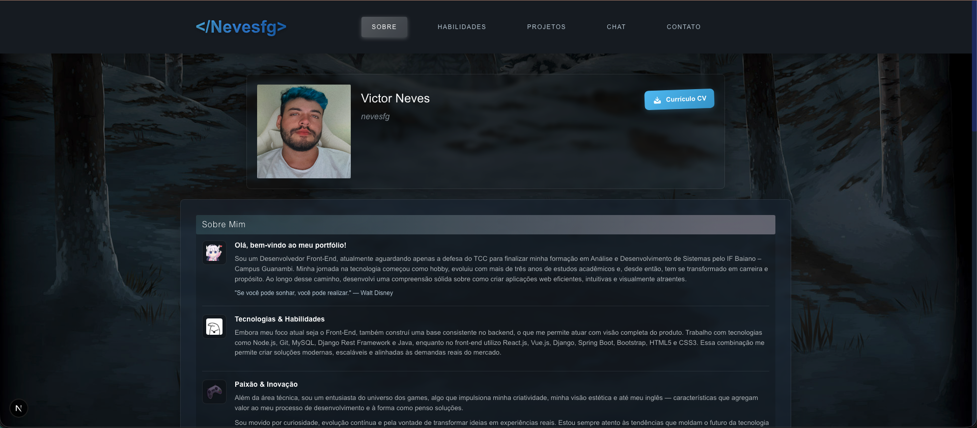 Portfolio Web Project Primary